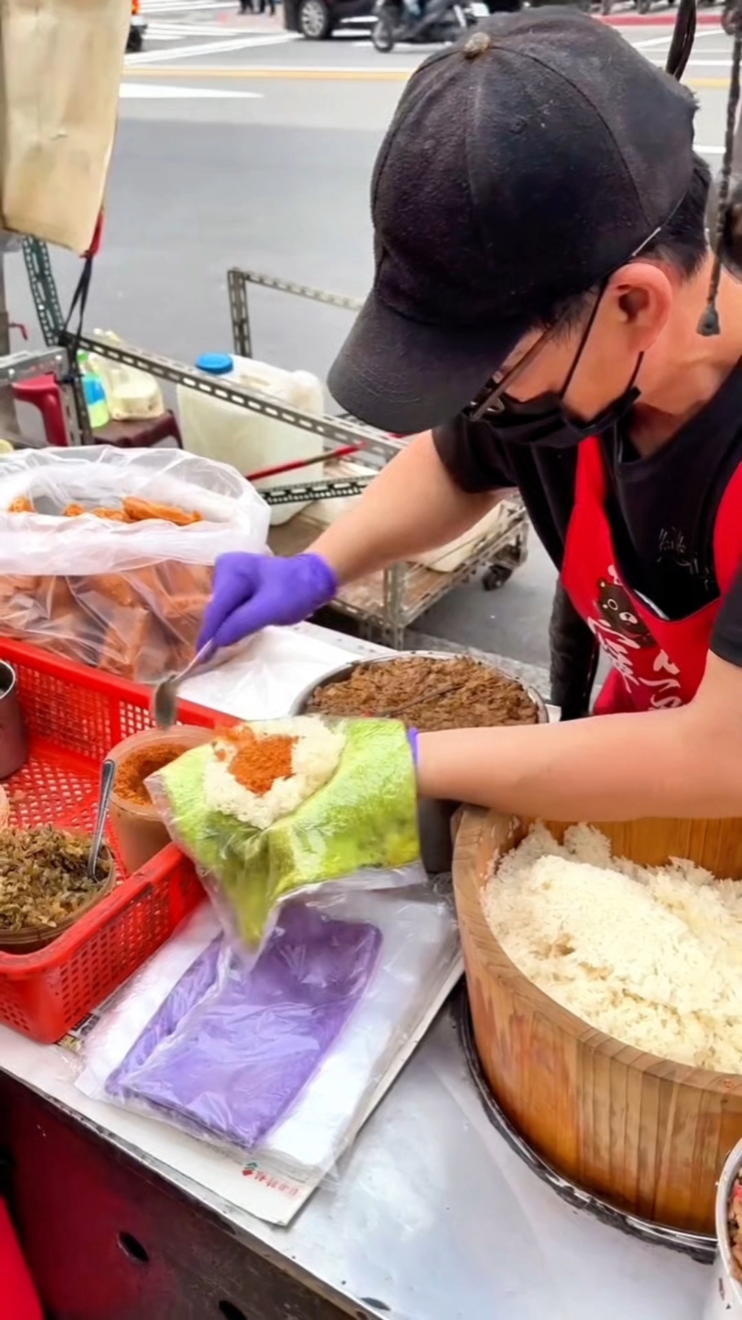 台湾饭团，保证100%吃饱！