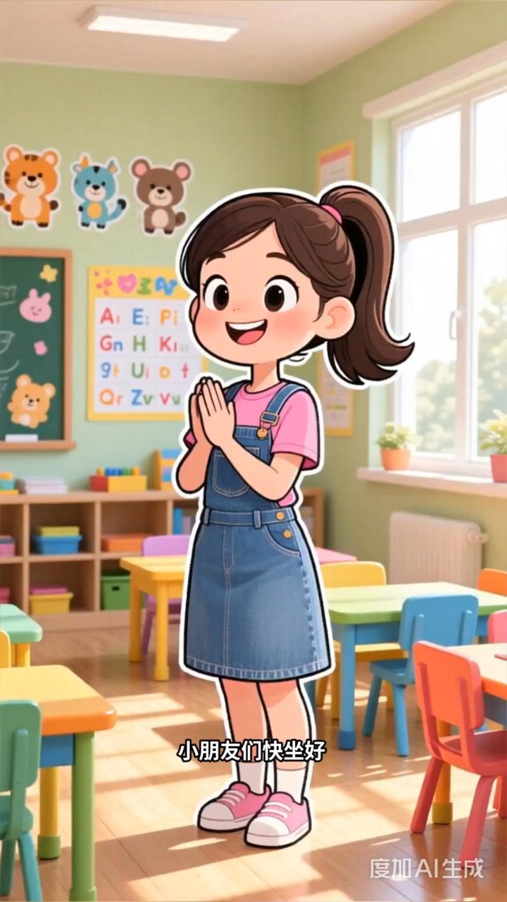 跟着萌姐姐学《咏鹅》,看七岁神童如何描绘白鹅戏水