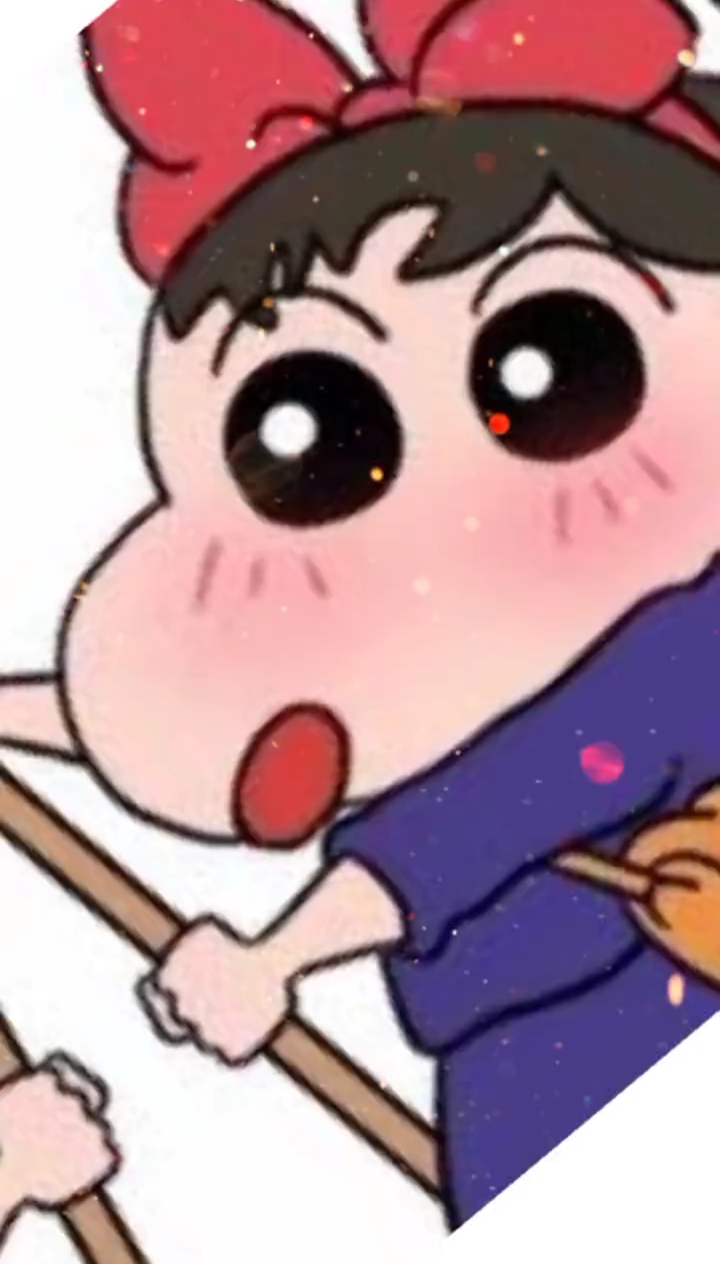 蜡笔小新的头像真可爱。