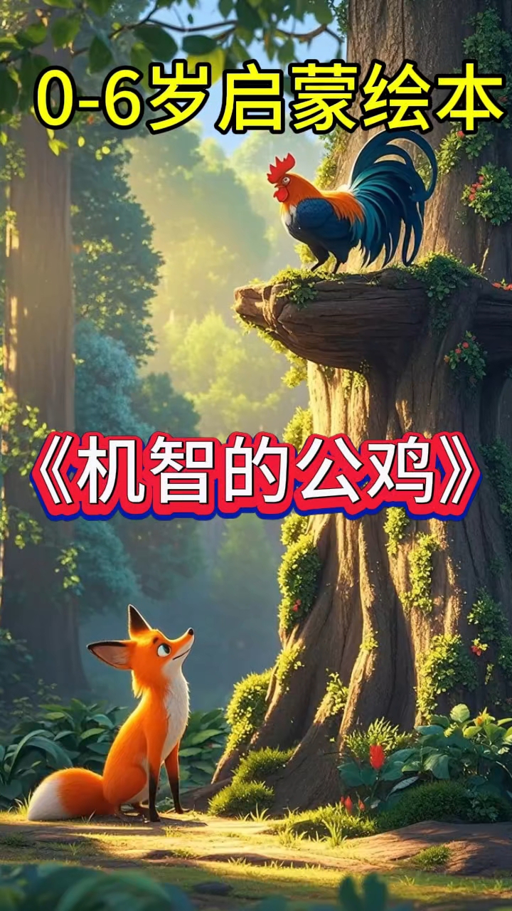 0-6岁启蒙绘本 《机智的公鸡》
