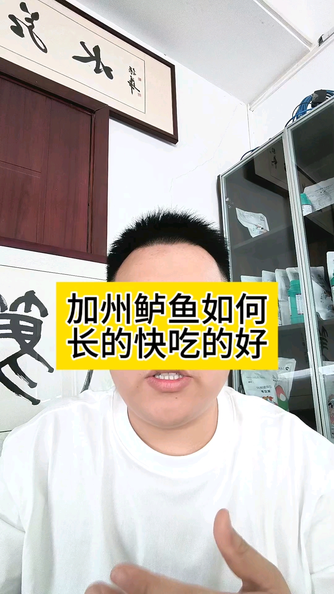 加州鲈鱼如何长的快吃得好