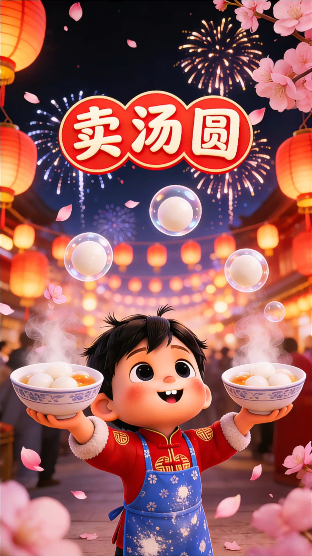 元宵节还没到，氛围感已经被这部动画拉满了！
