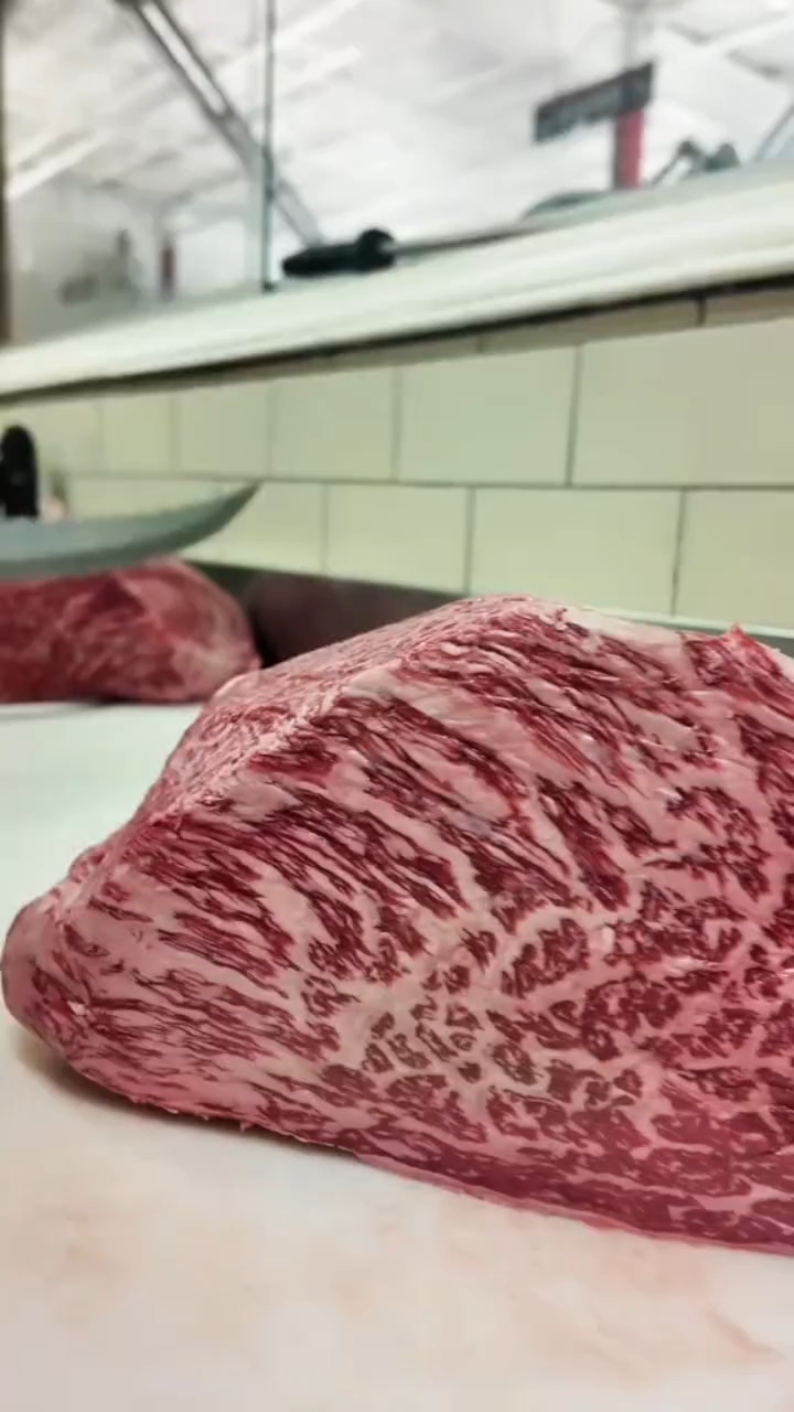 真正的雪花牛肉