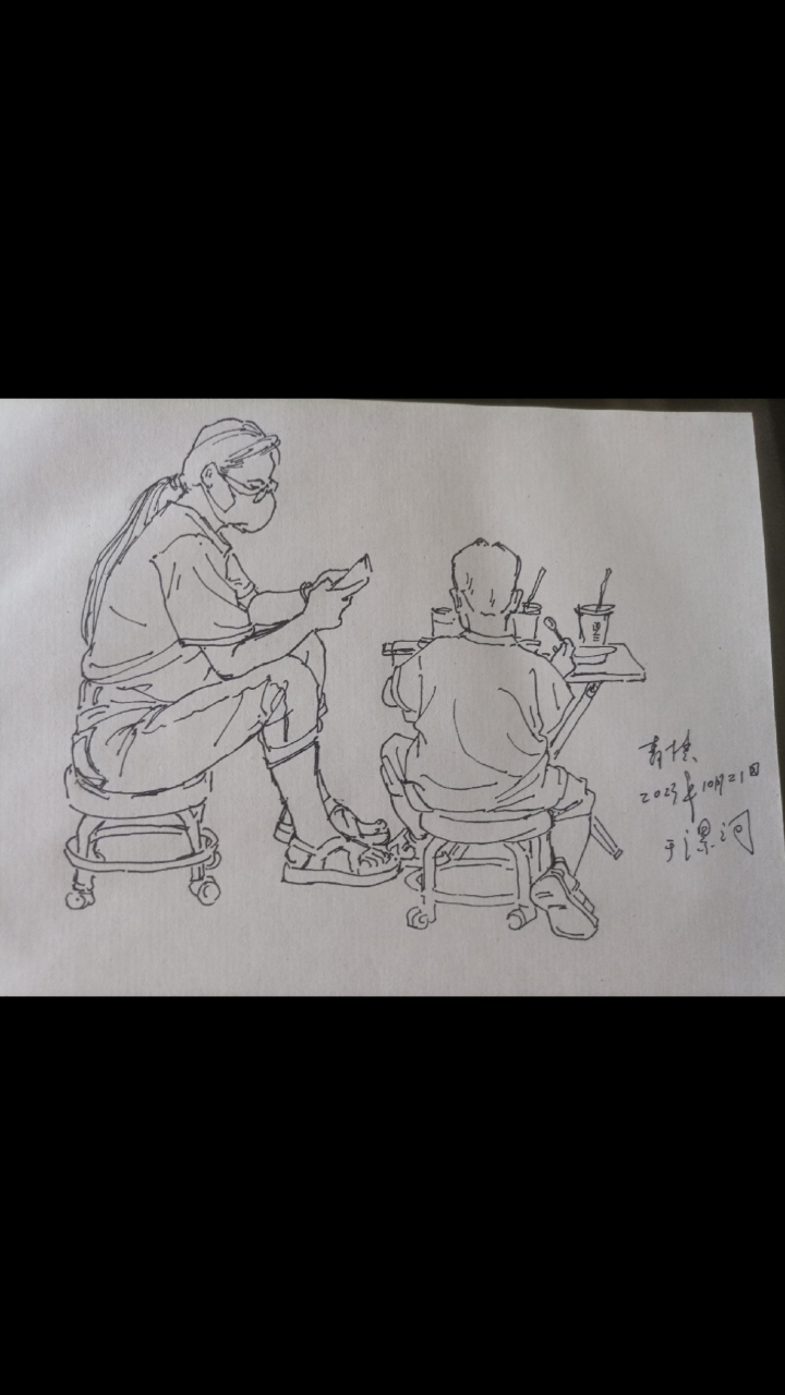 青楼白描速写集锦