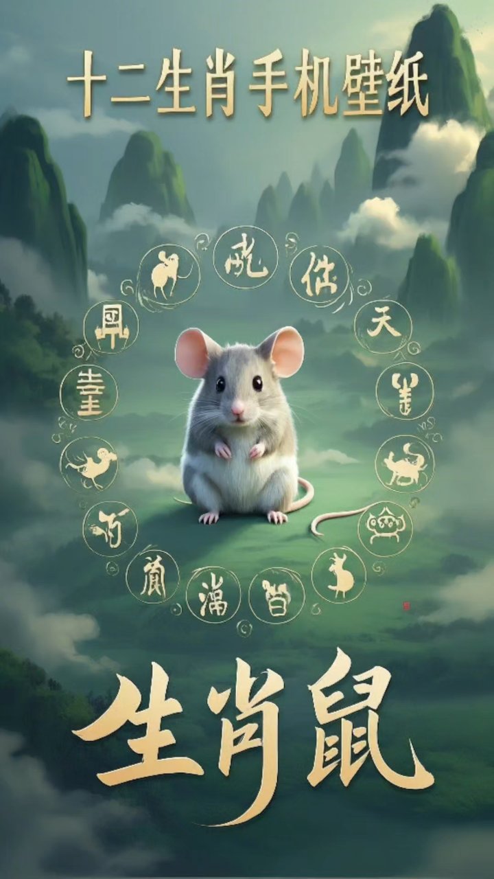 壁纸推荐-十二生肖鼠