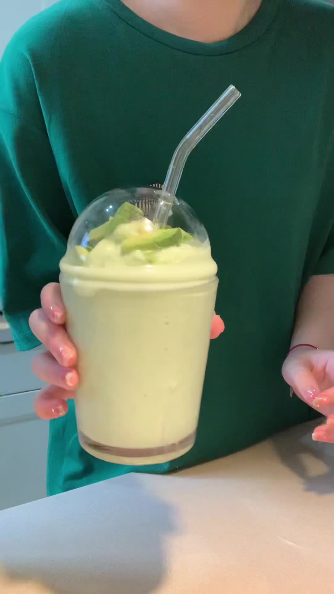 牛油果酸奶奶昔!果汁店学来的配方果然很顶!