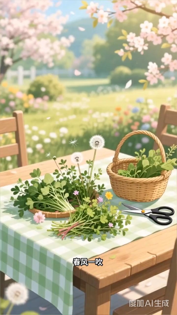 荠菜清香、蒲公英微苦,春天野菜尝鲜正当时
