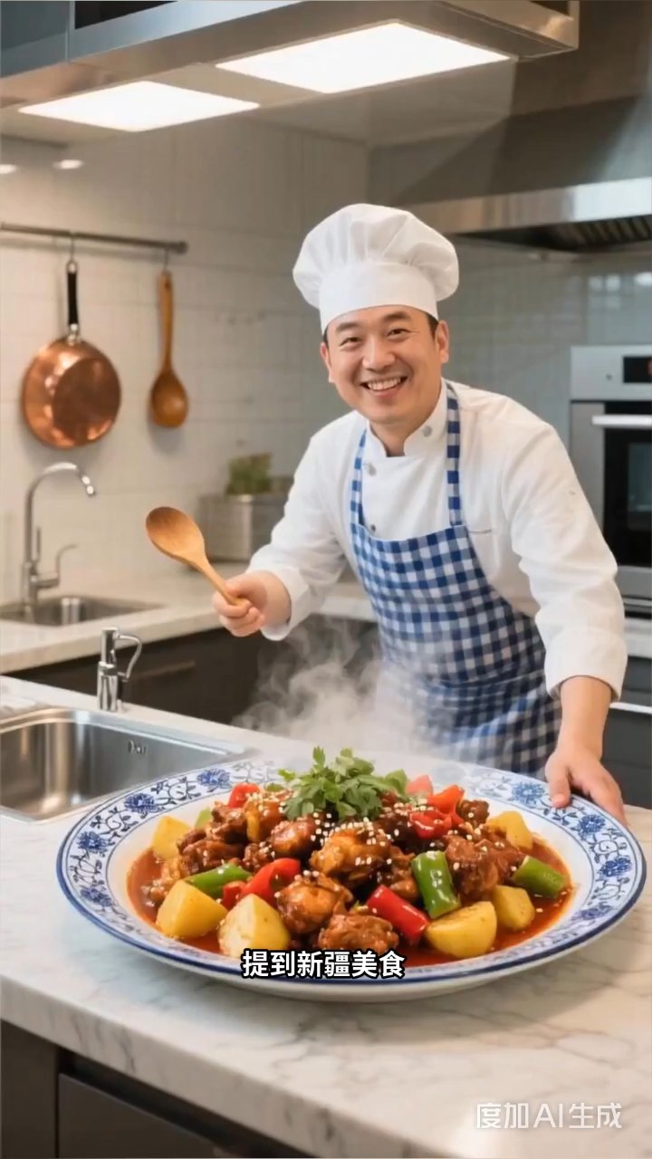 手把手教你做新疆大盘鸡，香得让人直流口水