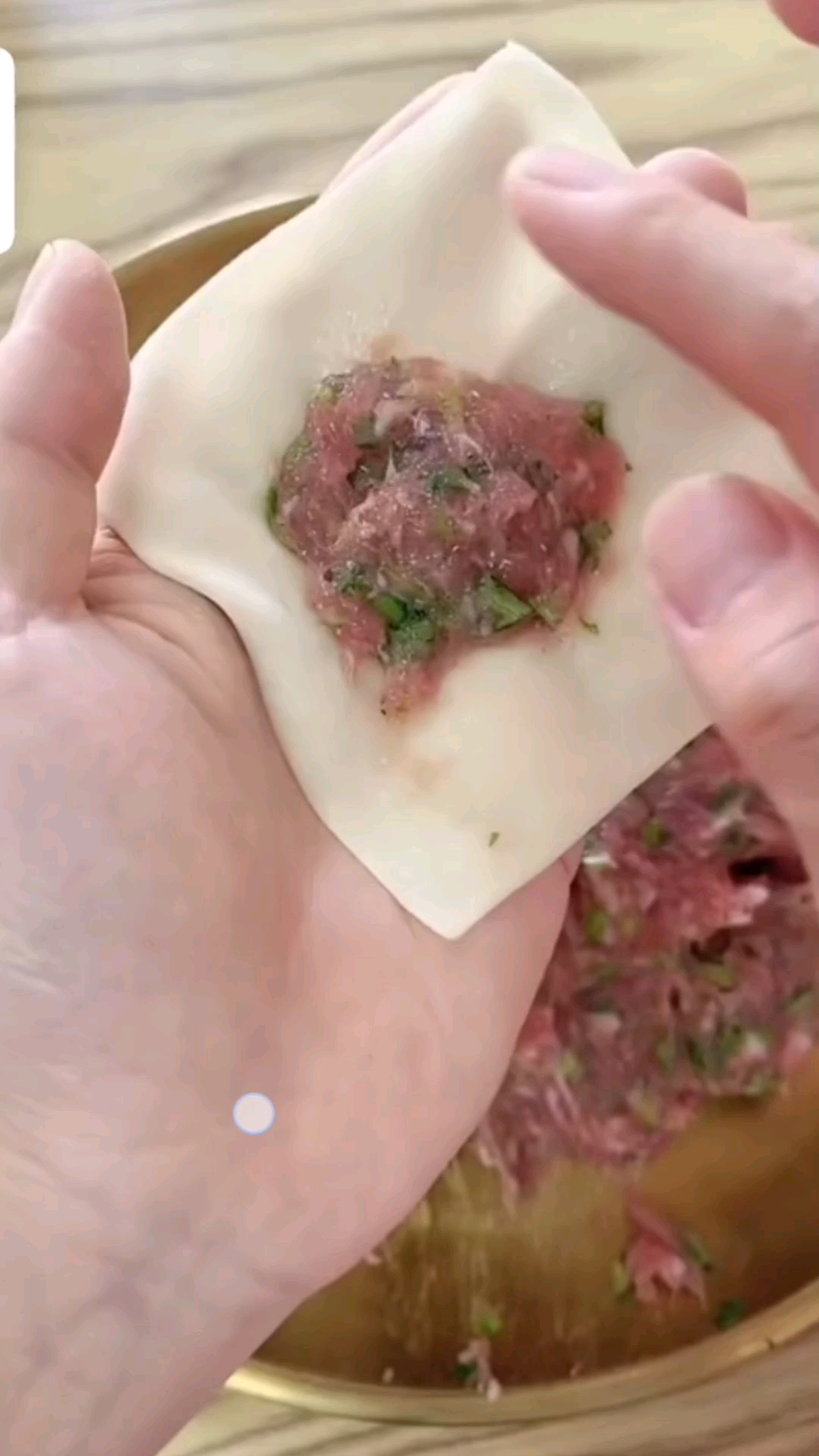 教你如何包馄饨