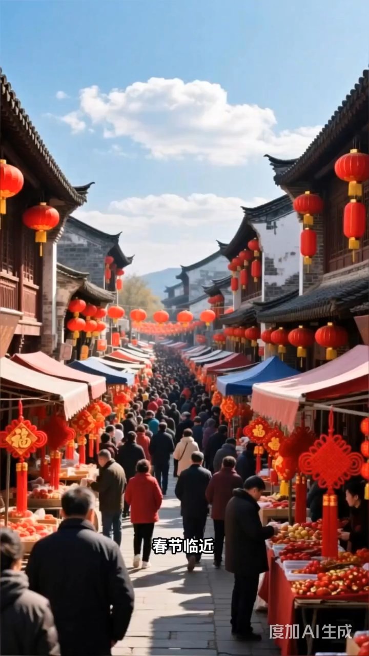 年货大集热翻天：非遗扎染与黄山烧饼引爆春节消费潮