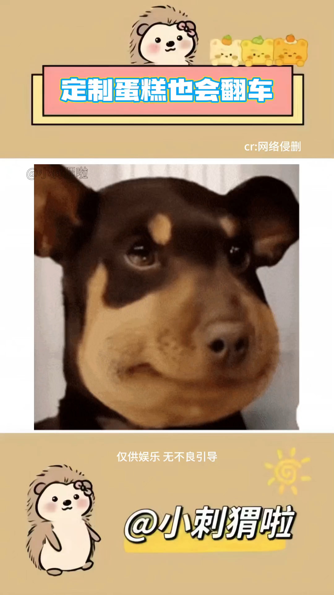 原来定制蛋糕也会翻车