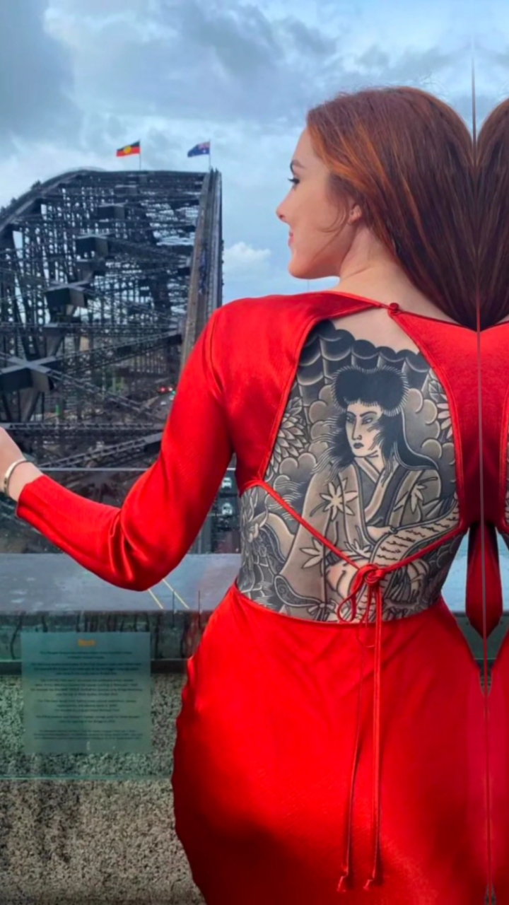 满背纹身,广州纹身