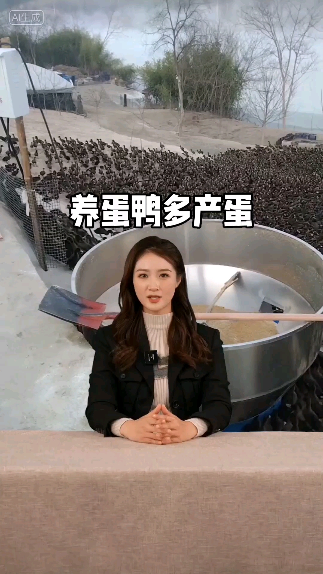养蛋鸭多产蛋
