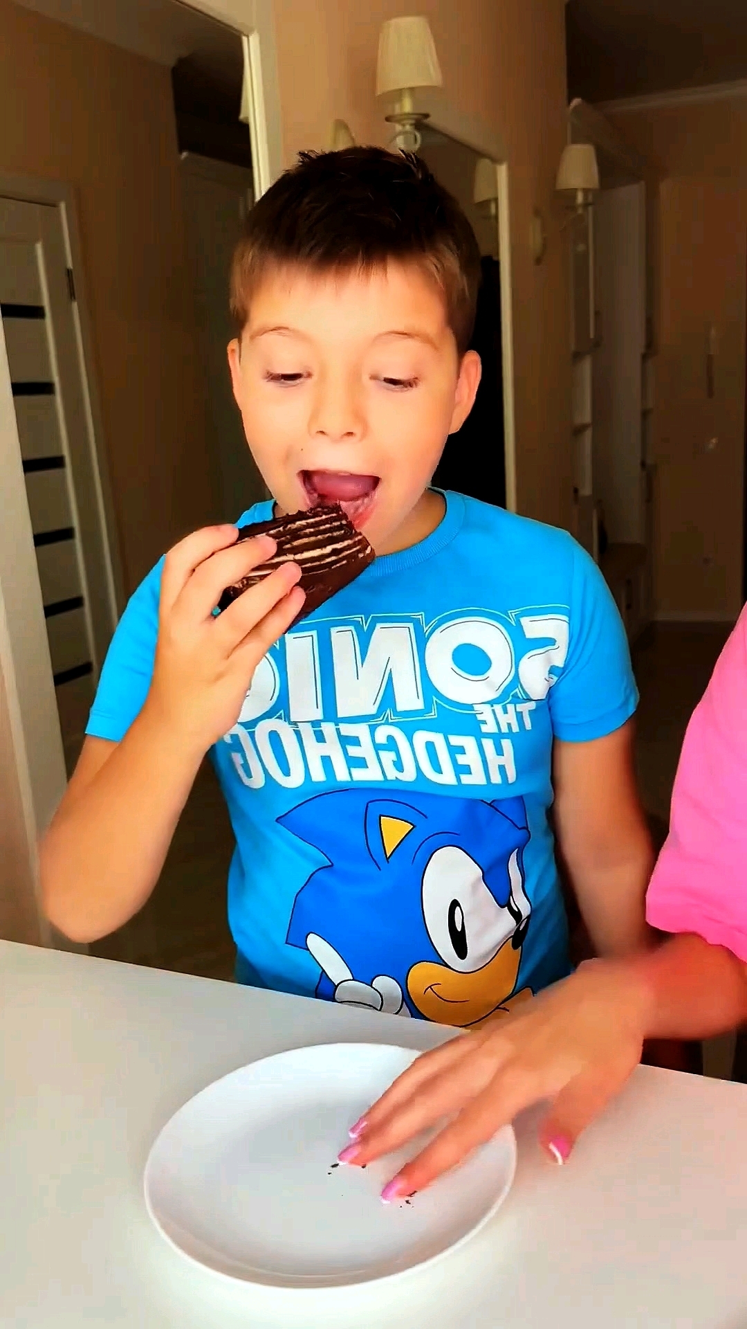 如果你把蛋糕让给妈妈?