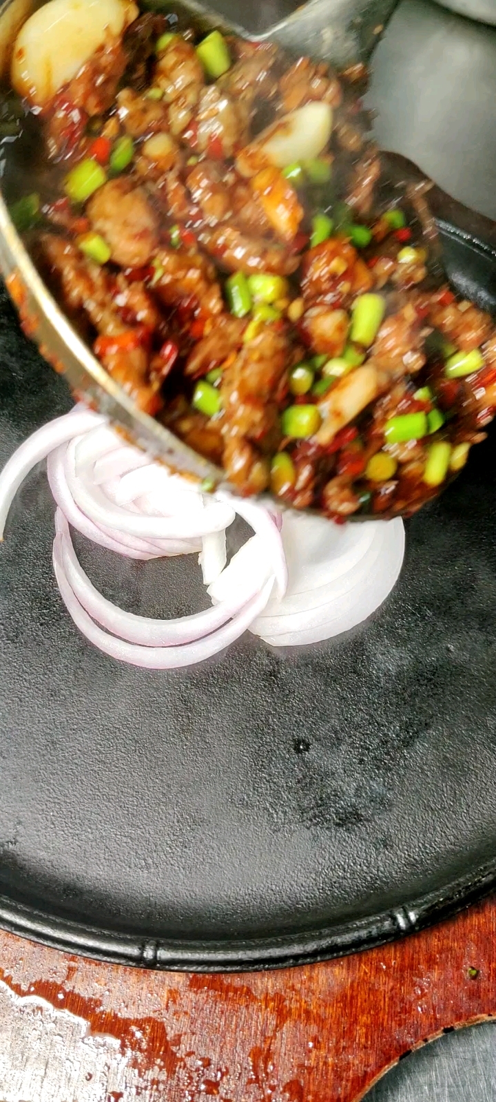 铁板孜然牛肉,干饭神器