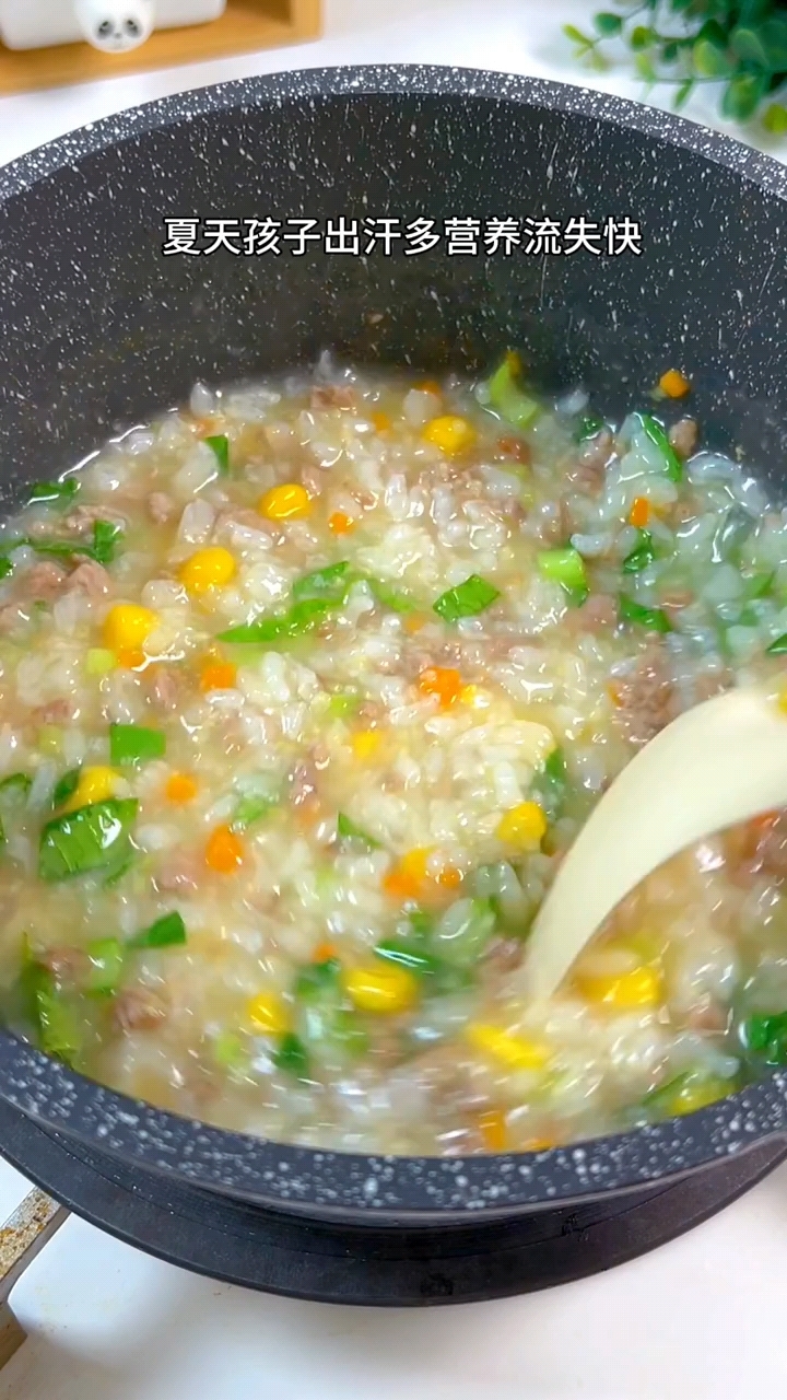 夏天给孩子调理脾胃虚弱的营养粥,真的不错