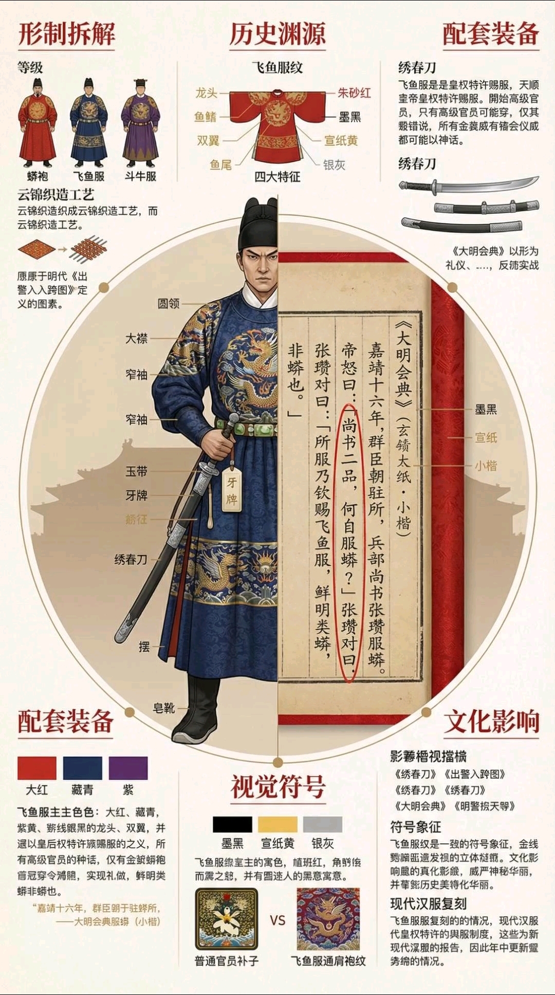 明朝锦衣卫飞鱼服