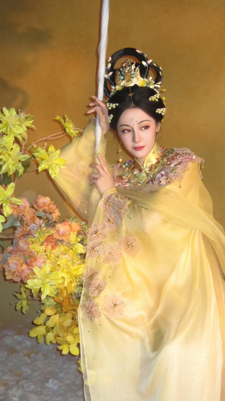 迪丽热巴中秋跳天女散花,仙气飘飘舞姿动人,看着是真仙女