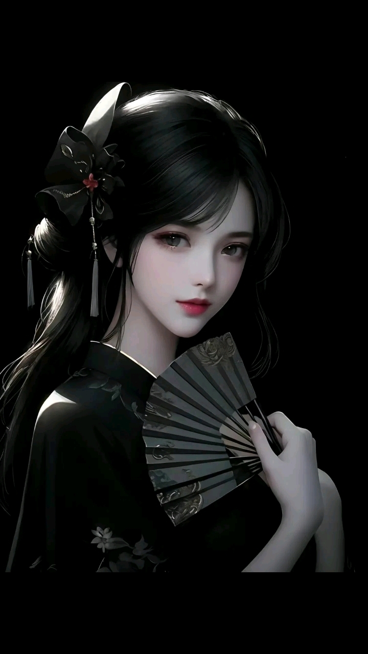 高冷女生头像换了
