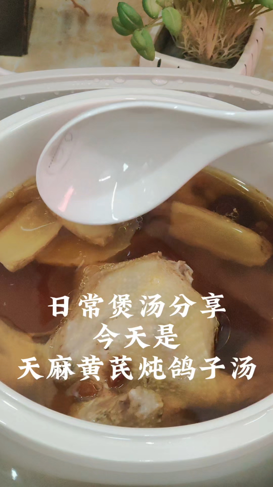 【天麻黄芪鸽子汤,送给忙碌女性的暖心呵护】