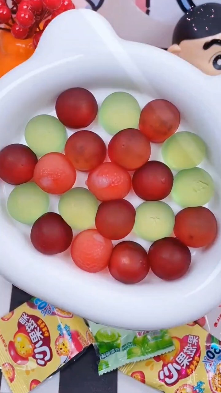 好丽友果味软糖，50%果汁超浓郁