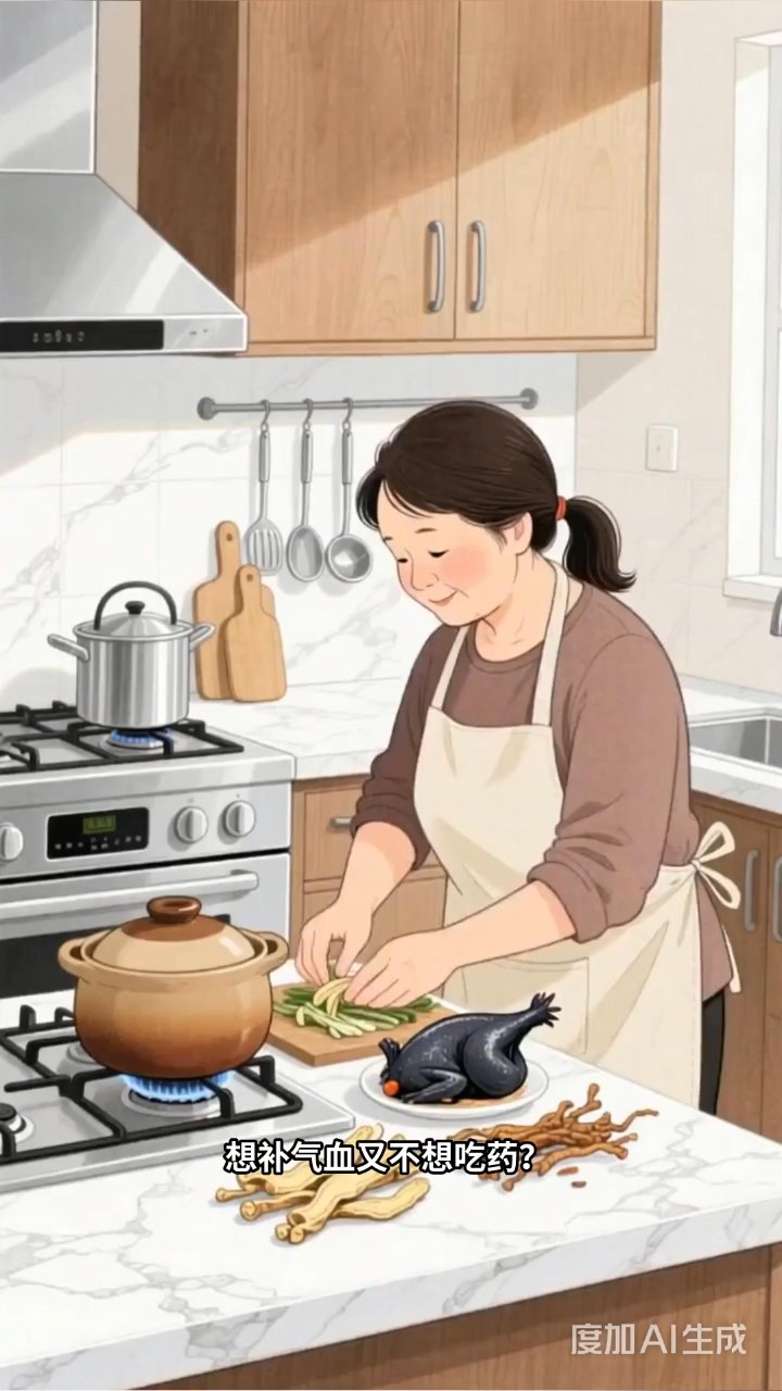 黄芪当归乌鸡汤：补气血的秘诀，一碗汤的养生智慧
