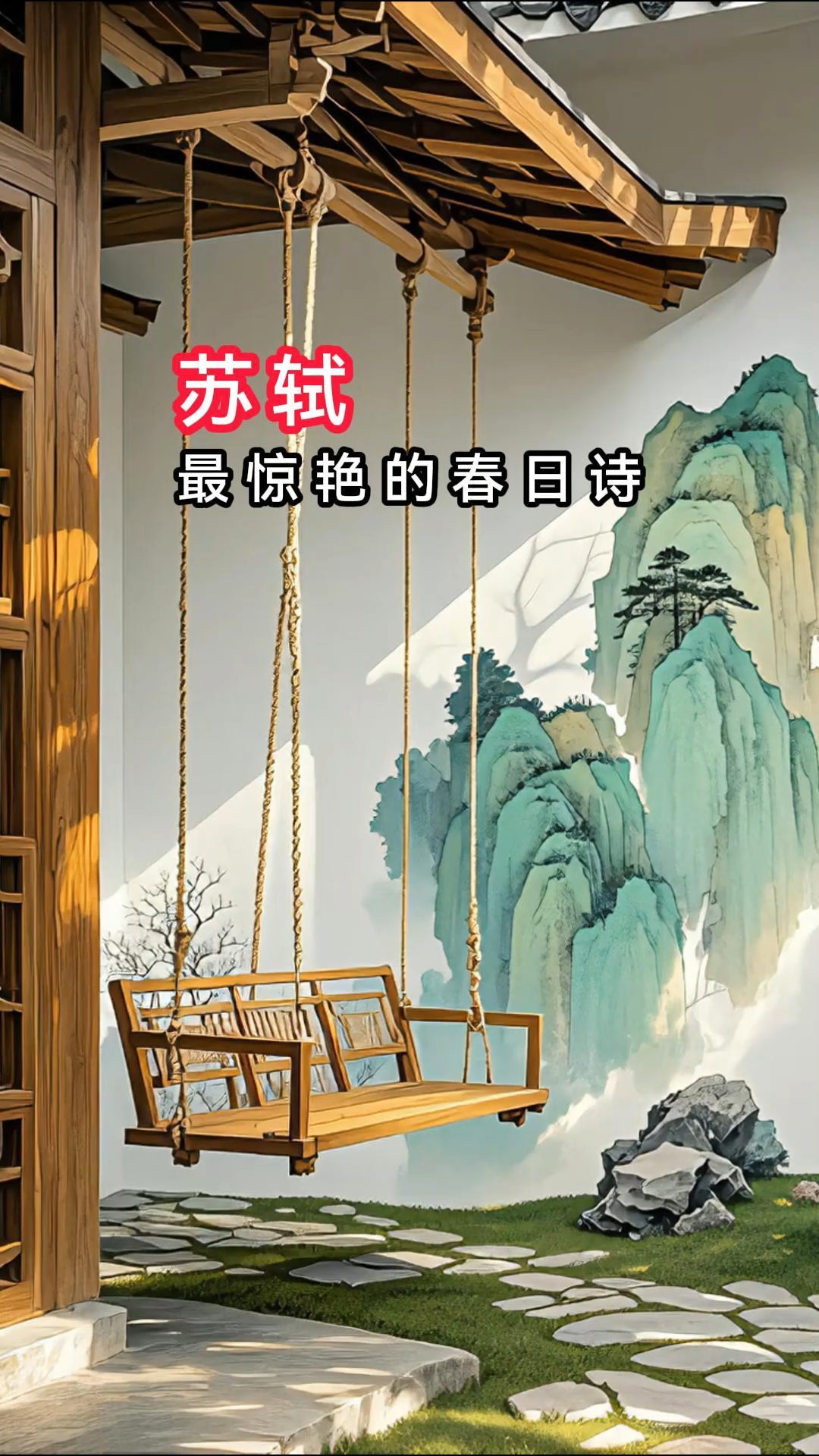 苏轼最惊艳的春日诗,化作了