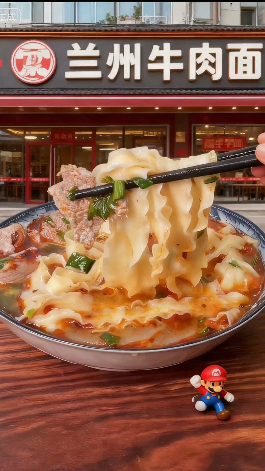 想吃牛肉面，不用去兰州了，在家几分钟搞定！是真的香！