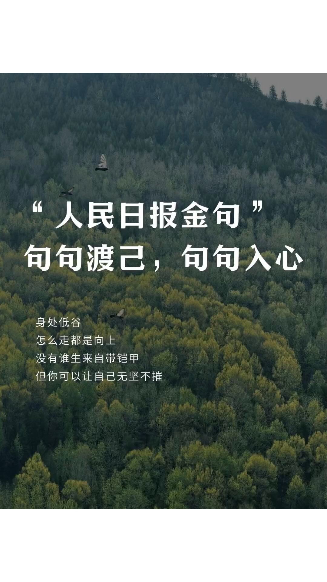 《人民日报》里那些正能量满满的句子
