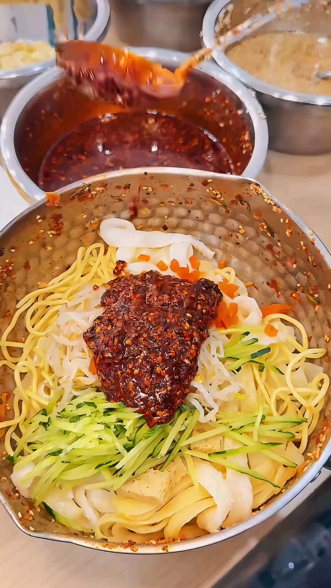 所有的凉皮凉面都给我按这个标准做!#凉皮 #凉面 #凉皮凉面