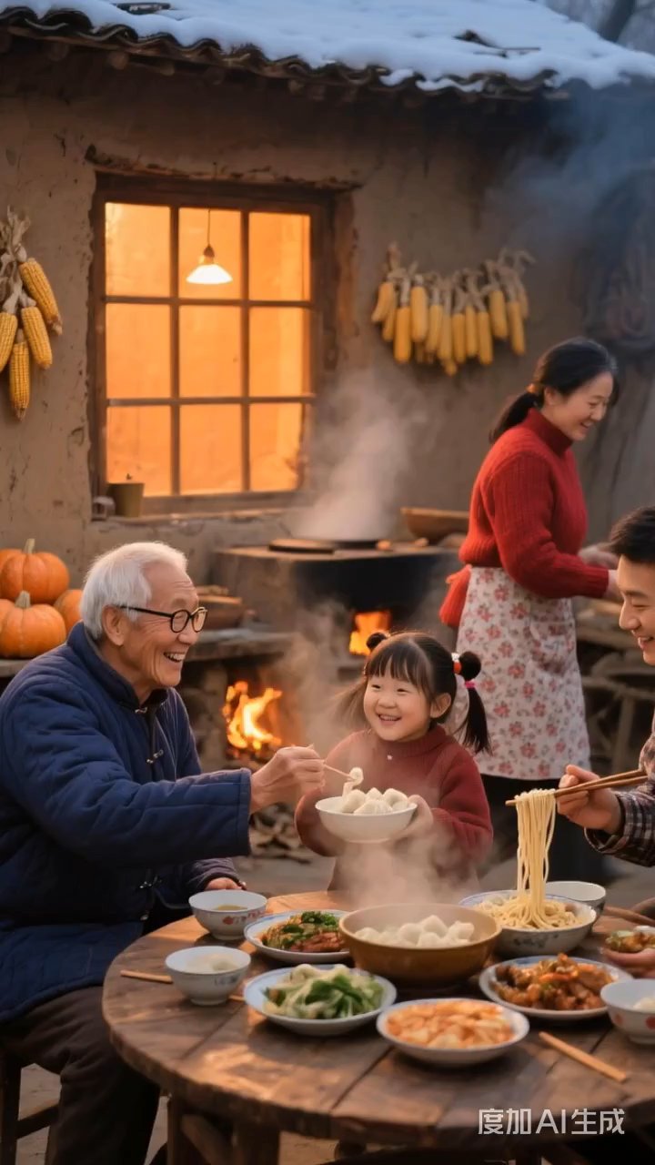 围炉煮粥,家的味道最温馨