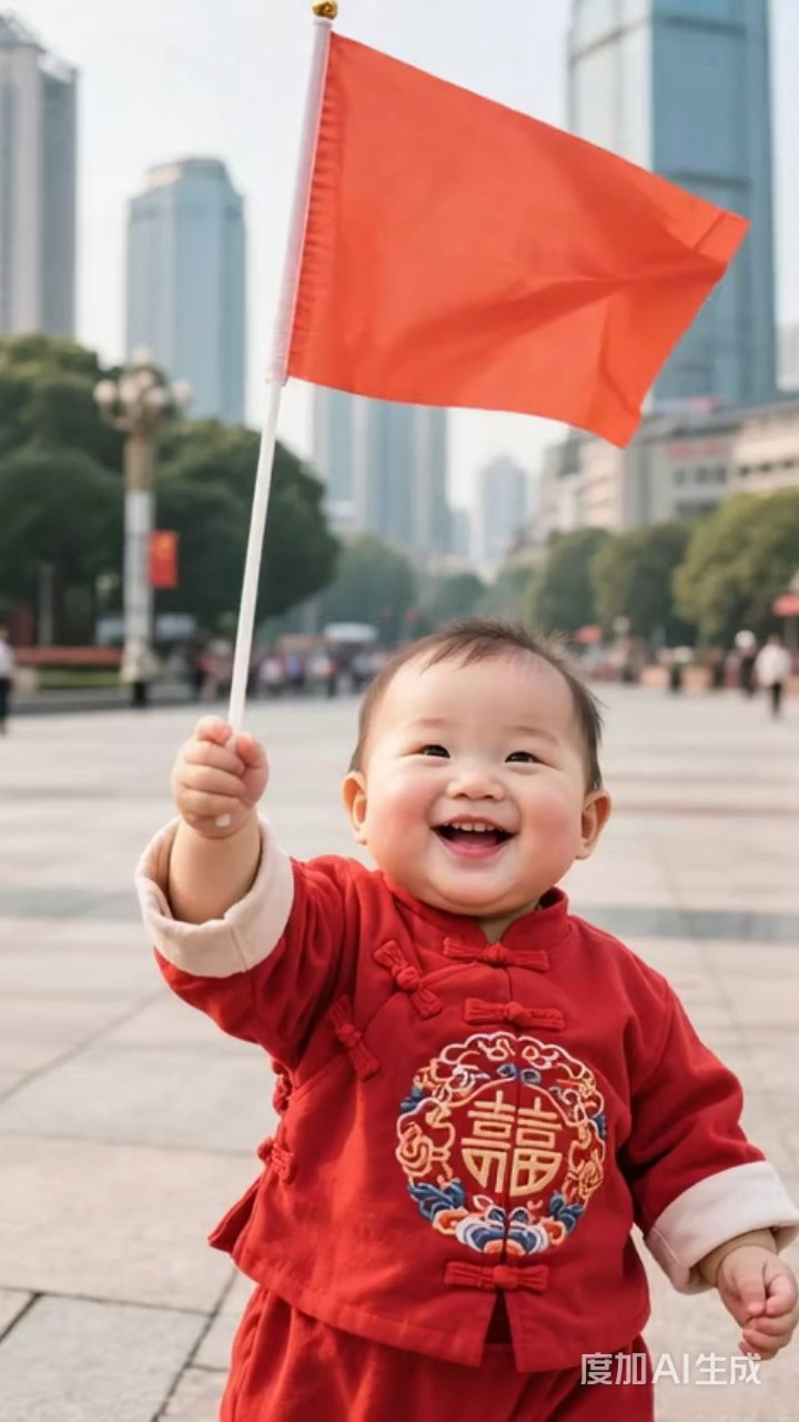 童心献礼祖国生日蛋糕