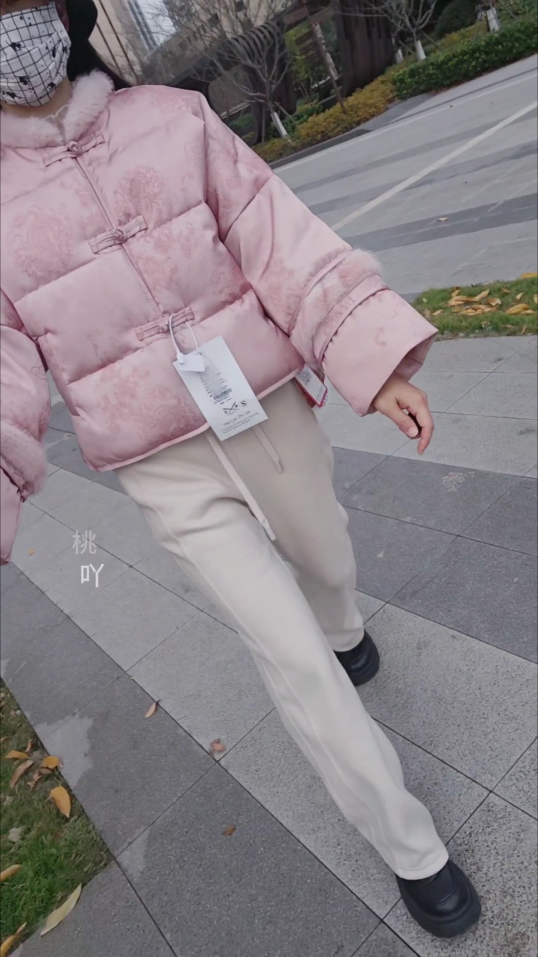 国风短款羽绒服女款外套国风立领羽绒服