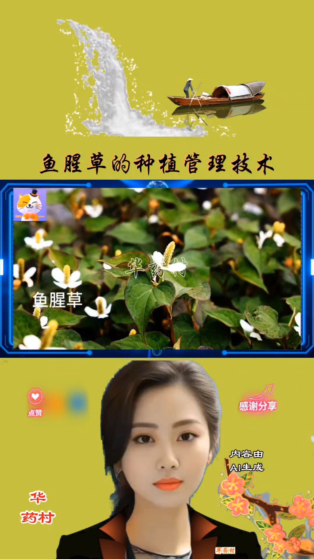 鱼腥草的种植管理技术