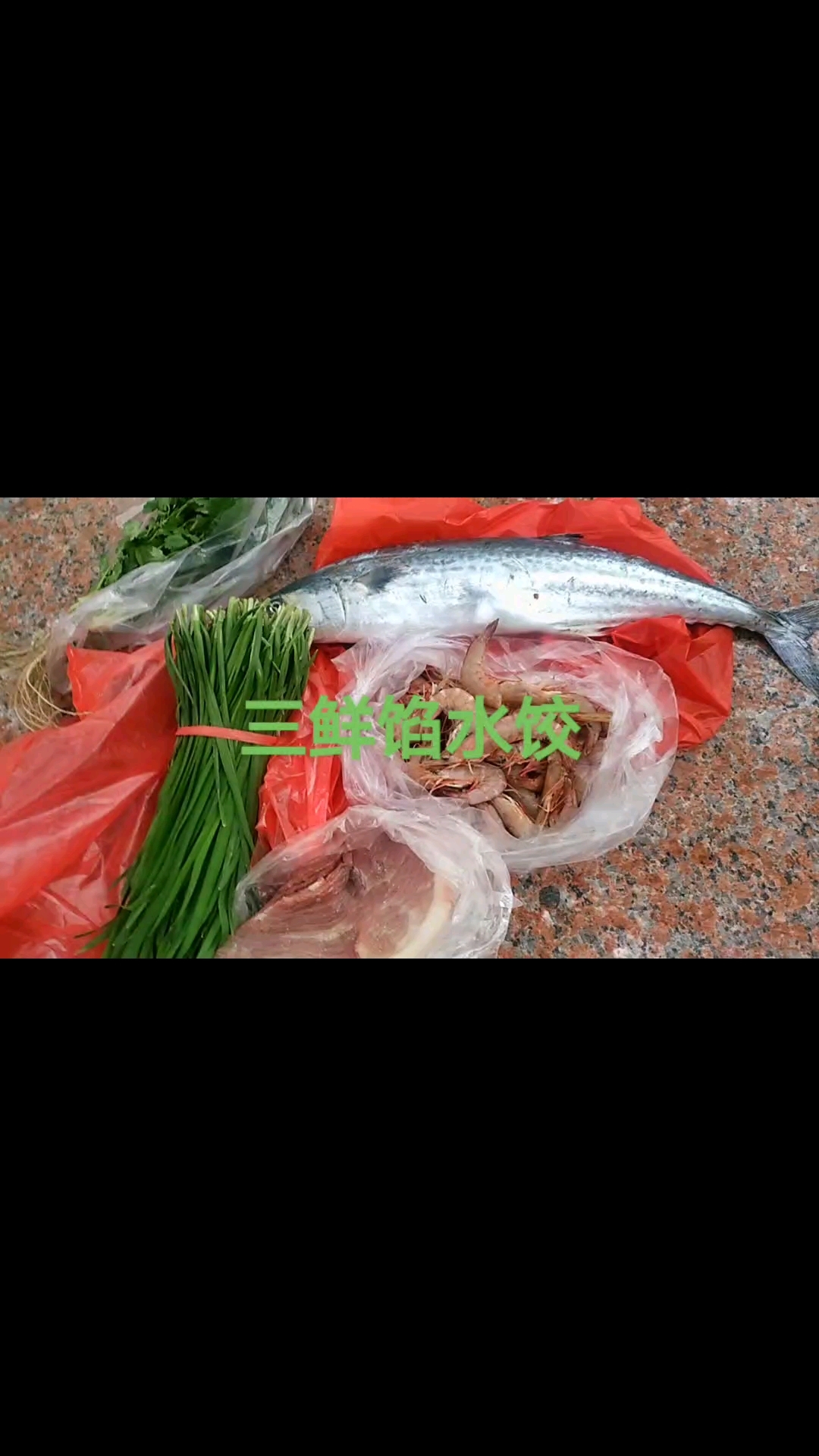 广西北海,马鲛鱼,土猪肉,海虾,韭菜包,三鲜馅水饺