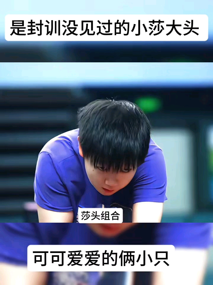 封闭训练期间的莎莎和大头