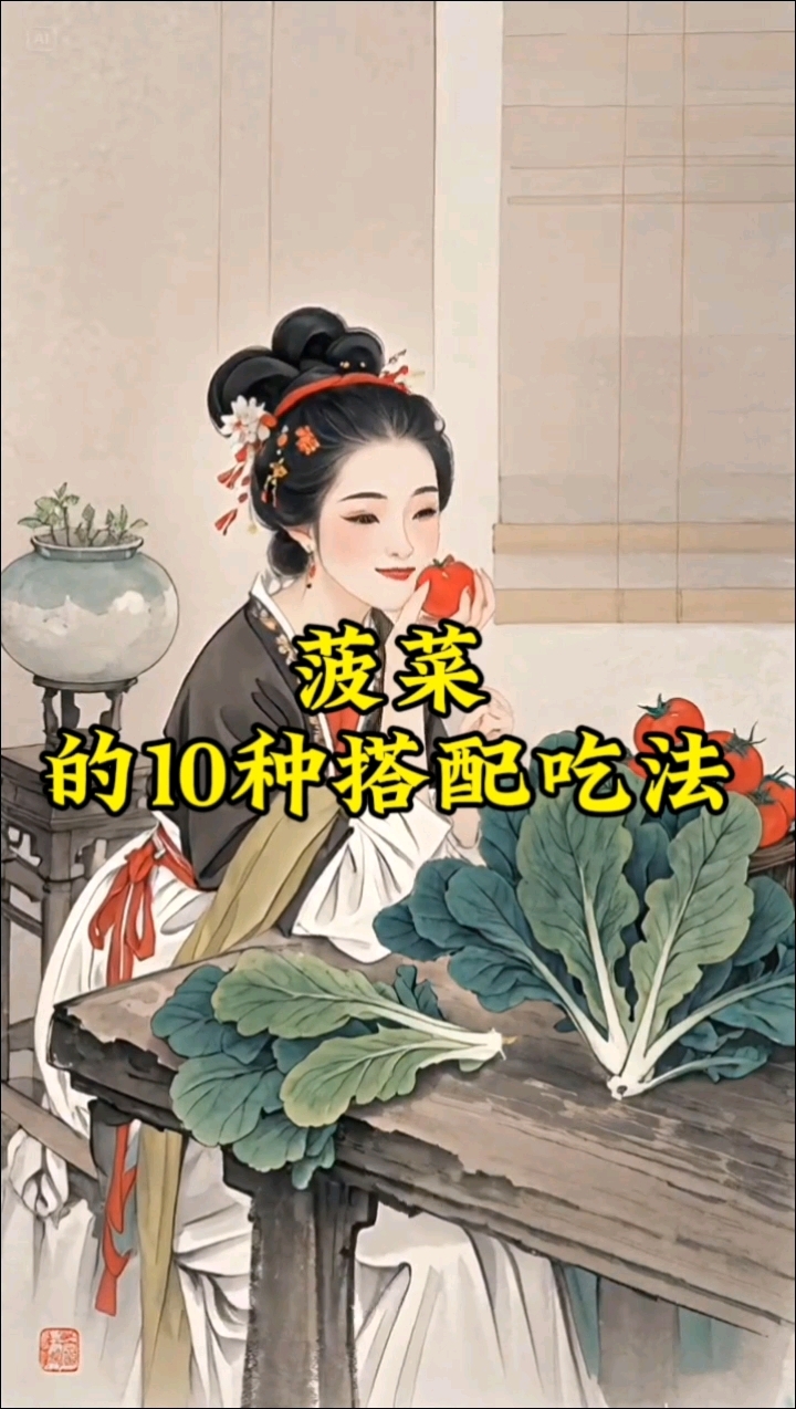 菠菜的10种搭配吃法,知道吗