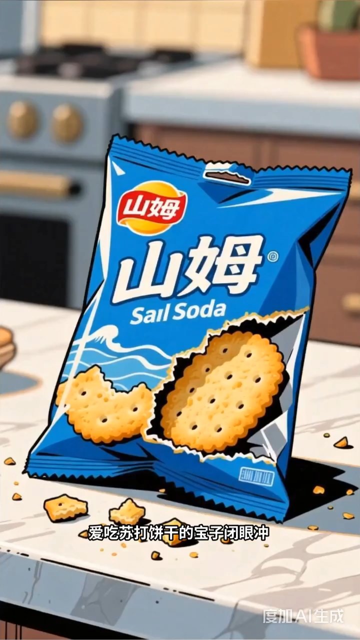 山姆海盐苏打饼干来袭,咸香酥脆让你停不下嘴