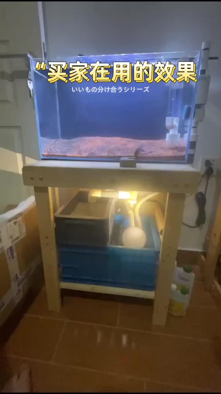 鱼缸过滤下水管道安装视频看看能不能找到你
