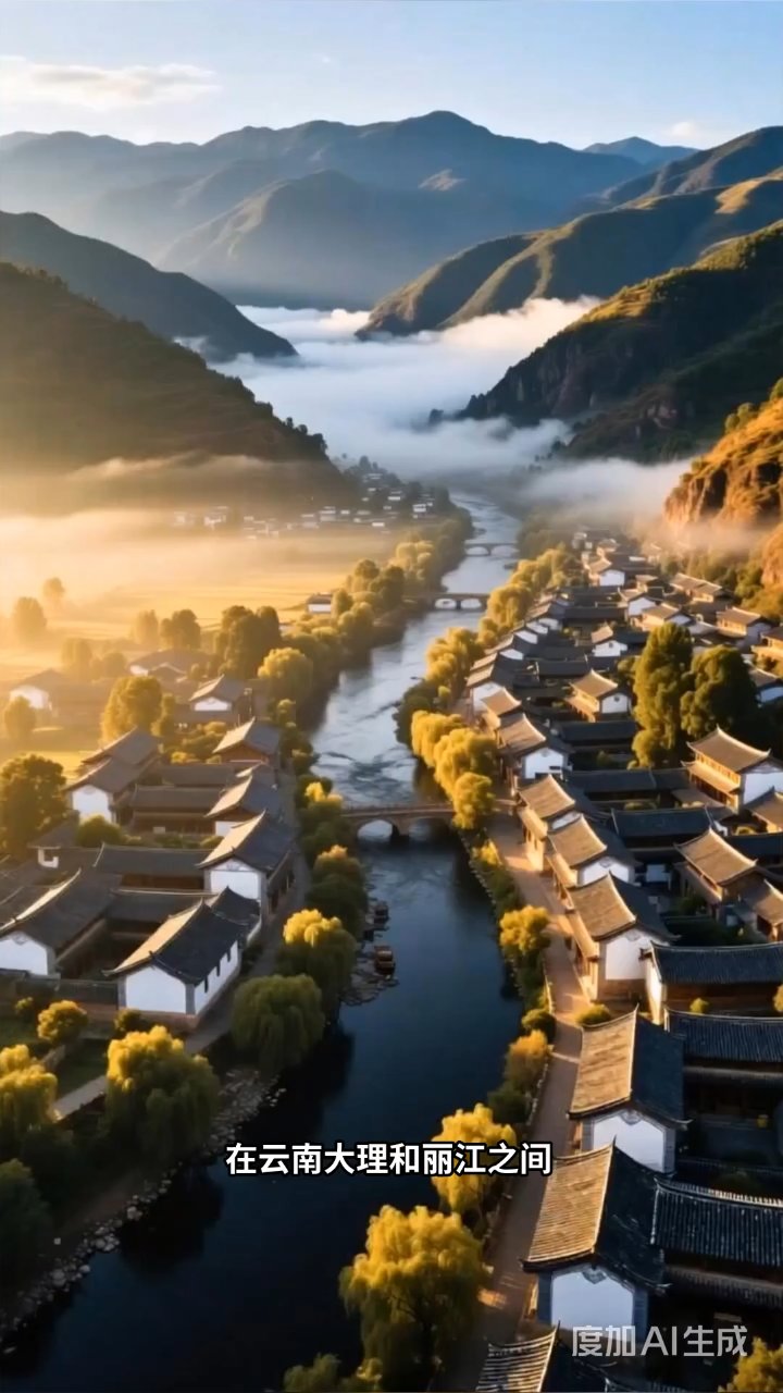 千年茶马古道驿站，沙溪古镇藏着最原生态的白族风情#古镇文化#茶马古道#秀丽风光#滇西风情@
