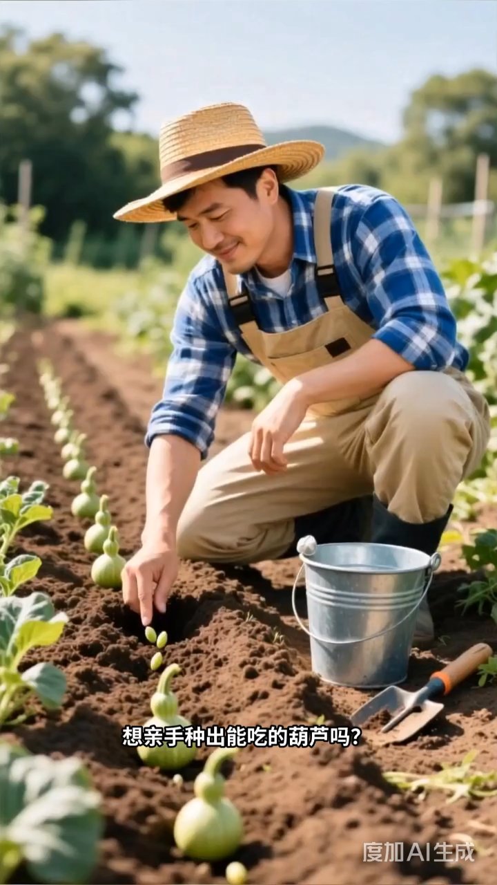 从种子到水瓢:菜葫芦种植全攻略,三个月变身实用神器