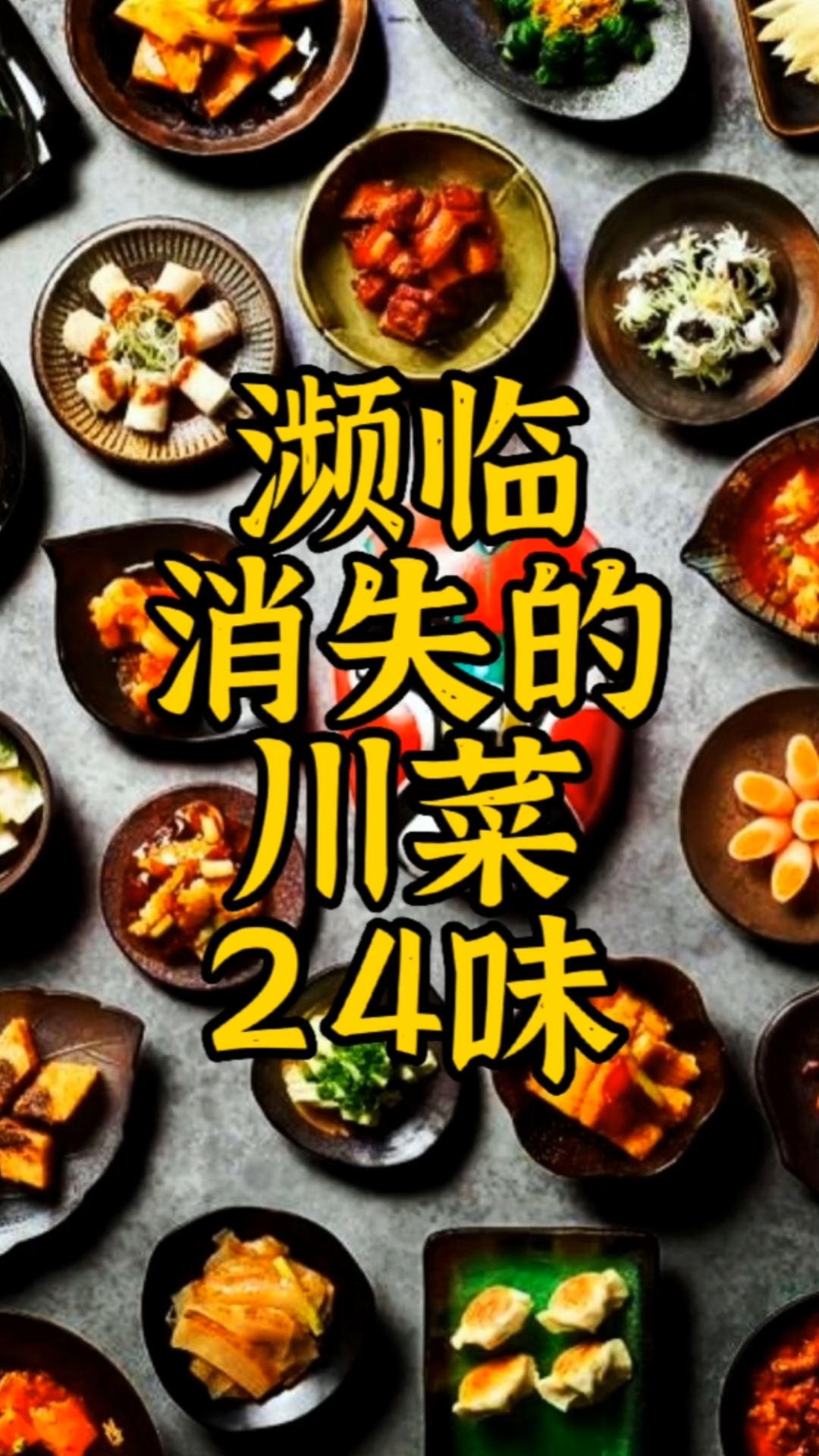 濒临消失的川菜24味
