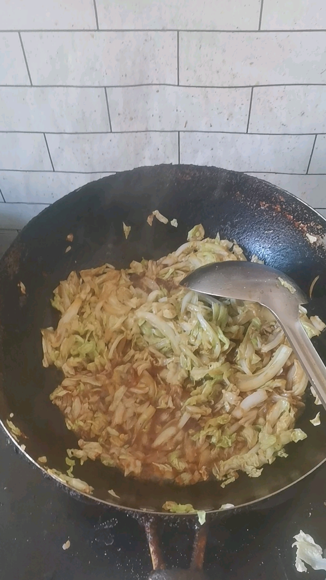 怀念啊  白菜炒馒头  有吃过的吗  ?