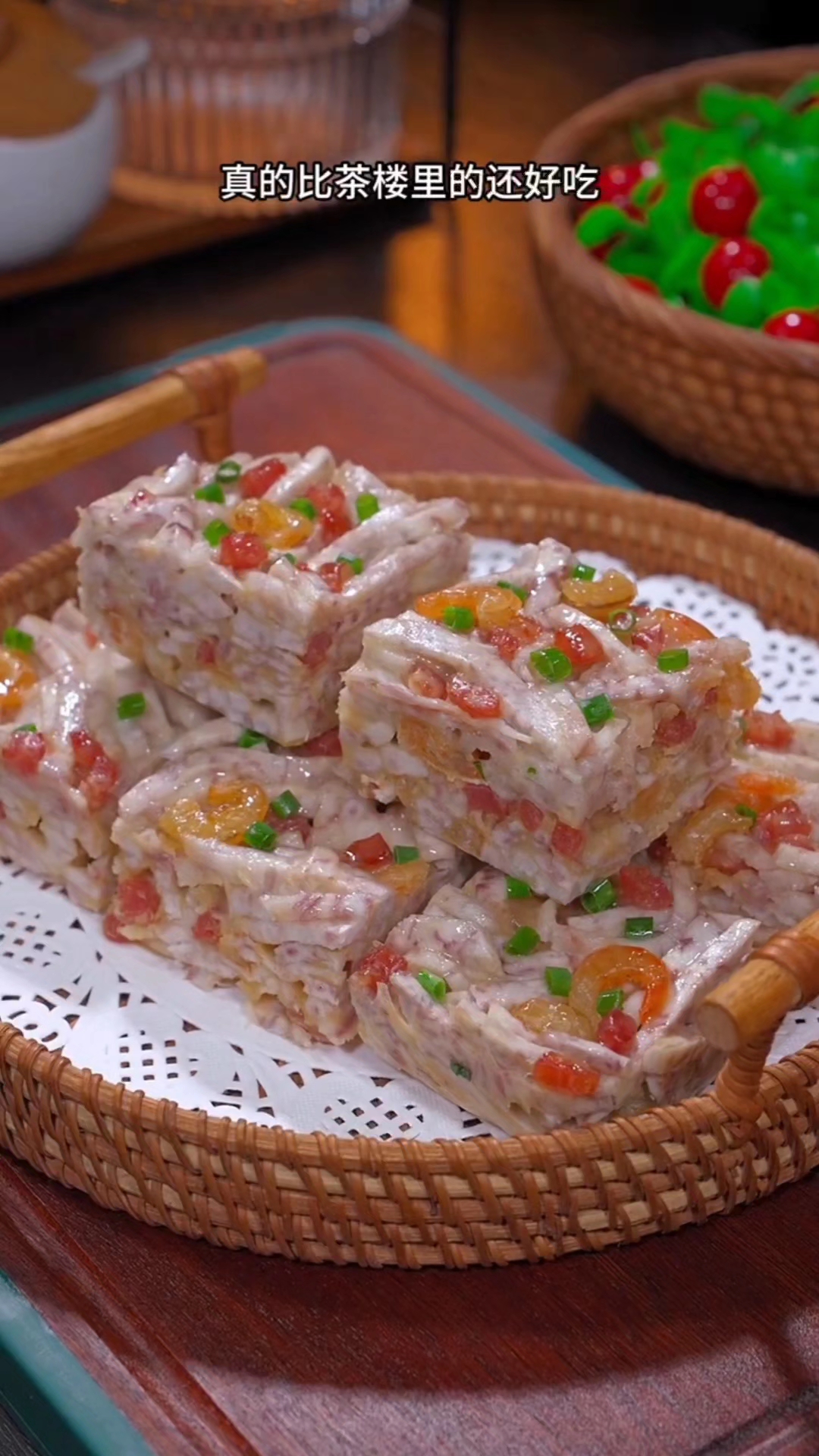 家庭版的芋头糕,做法超简单