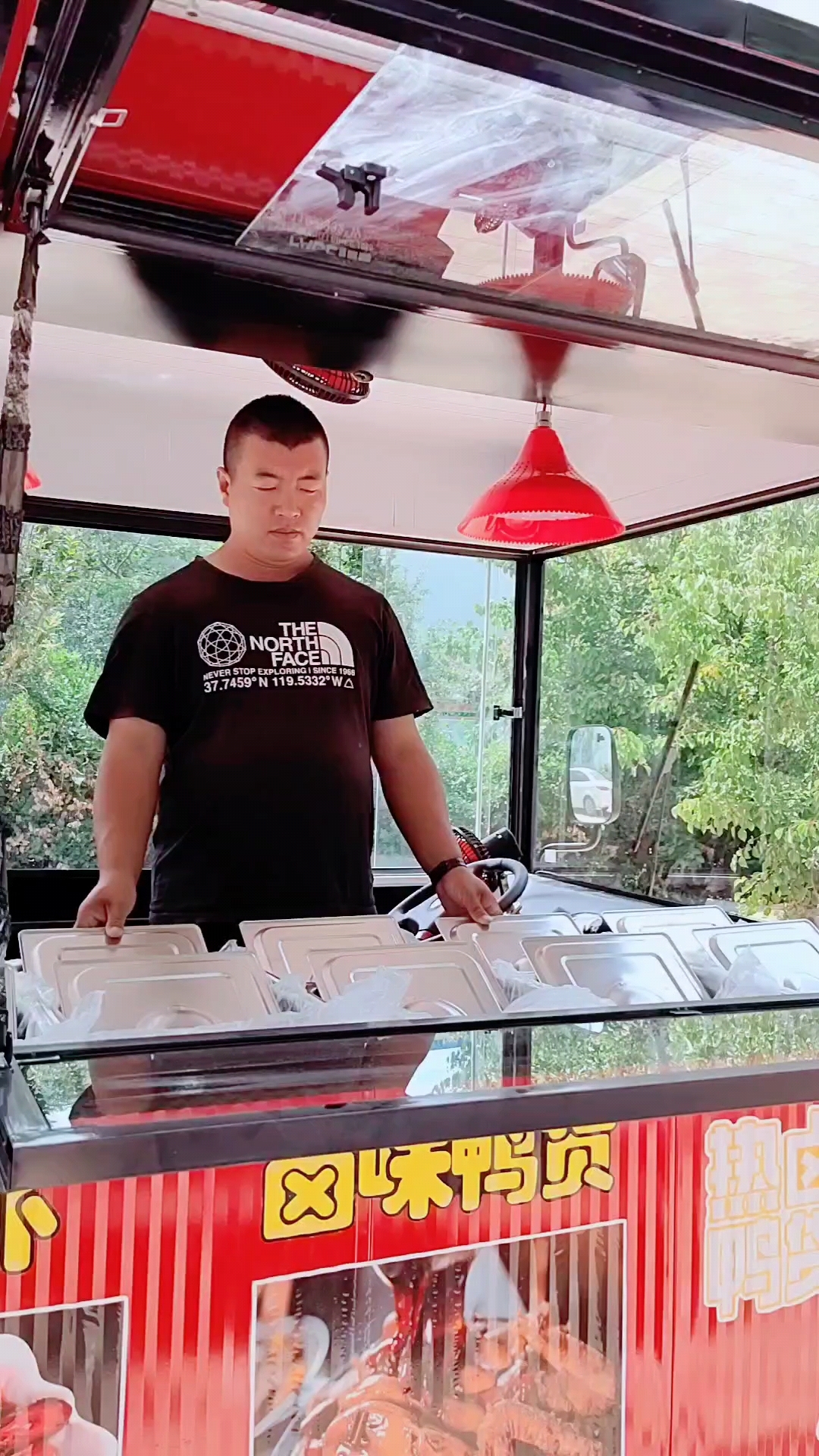 流动餐车快餐小吃车熟食卤菜美食车