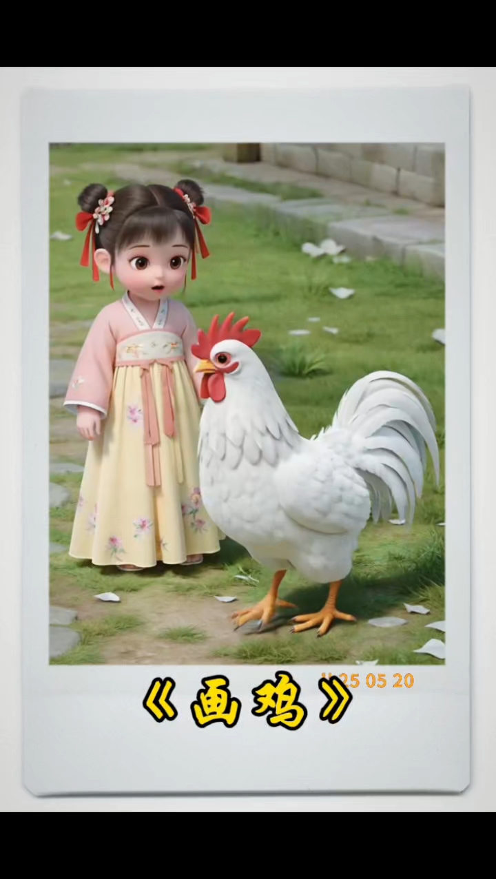 《画鸡》