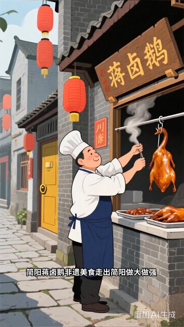 简阳蒋卤鹅如何从地方小吃到全国网红?非遗美食+互联网的新玩法