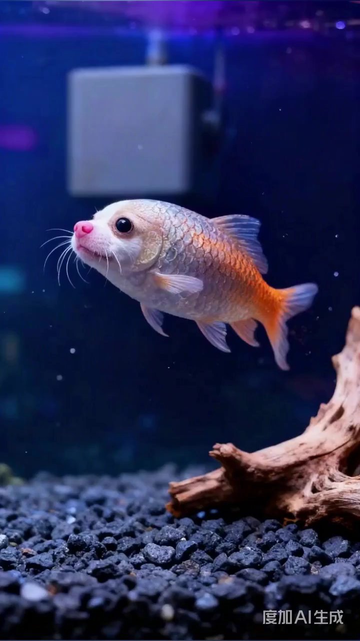 哎,这鱼头像什么 萌宠