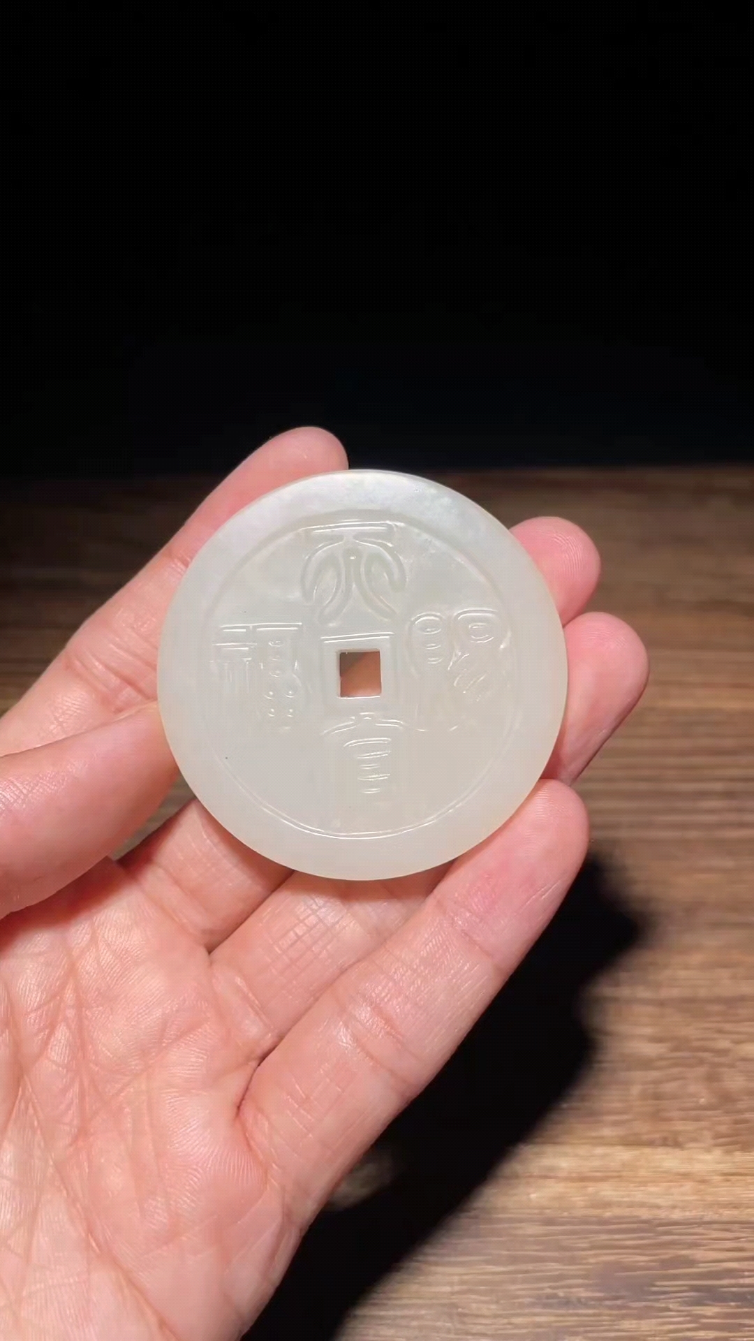 天官赐福,百无禁忌|清和田玉天官赐福佩