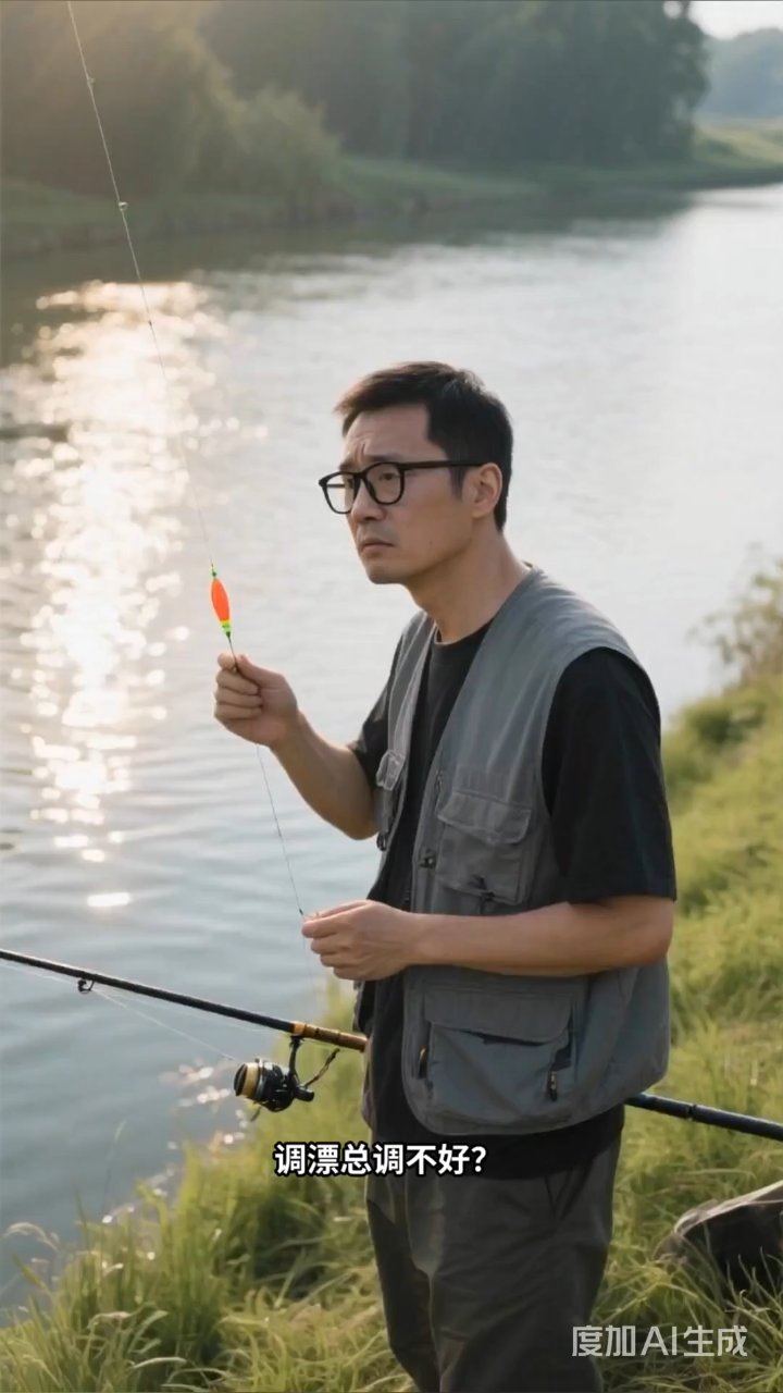 钓鱼调漂全攻略：四步搞定浮漂，中鱼率翻倍